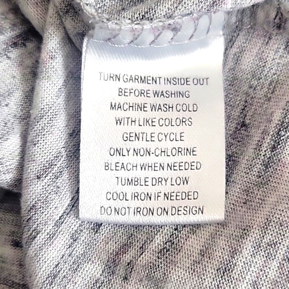 Disney Mickey Mouse Women's Fitted V-neck Gray Short Sleeve T-shirt, Size: M - Picture 7 of 7